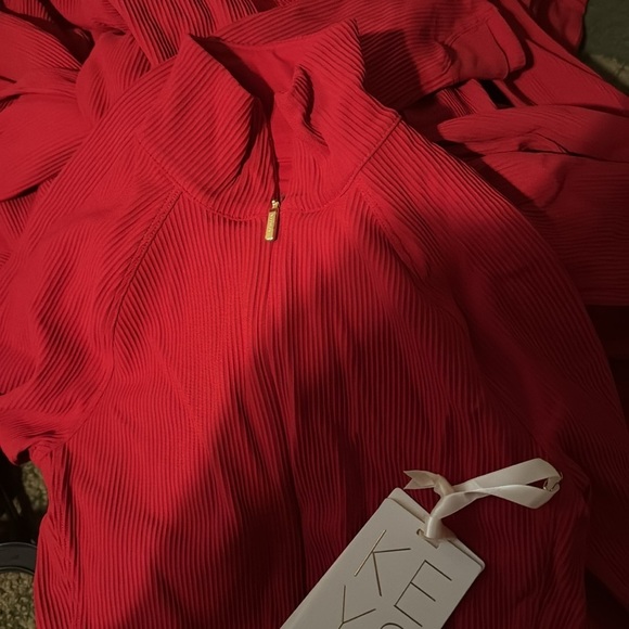 NWT! Athleta Tropical Red Keys Goddess Bodysuit - Multiple Sizes🌀 - Picture 7 of 7